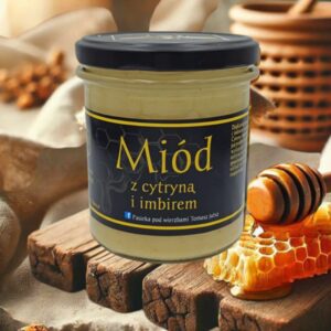 Miód z cytryną i imbirem