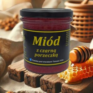 Miód z czarną porzeczką