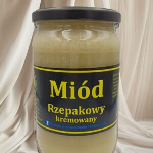 Miód rzepakowy kremowany